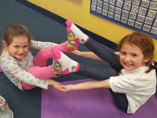 We Love yoga at TLE!