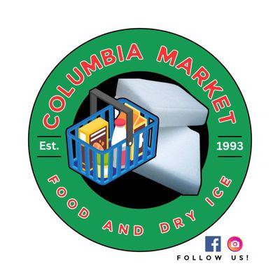 Columbia Market Food and Dry Ice logo