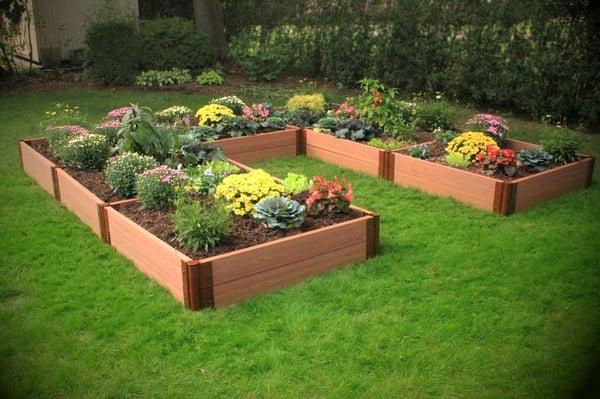 An example of our modular raised beds