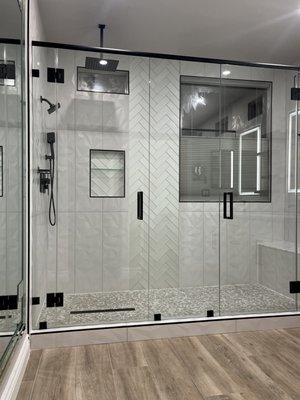 Bathroom remodel, interior styling & decor