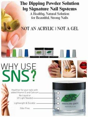 SNS dipping powder at Design Nails