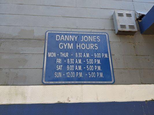 Danny Jones Gym