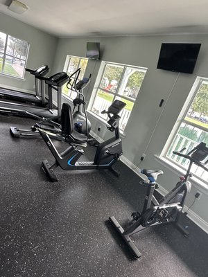 Exercise room.