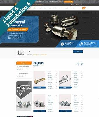 Turnkey Manufacturer Website - eCommerce