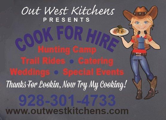 Event Cook for Hire