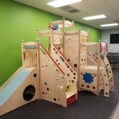 Inside play area for kids!