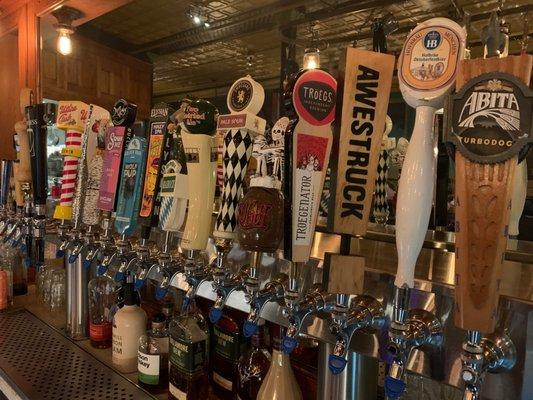 20 Taps! Including Cold Brew, Cider, House Wines & Local Craft Beer