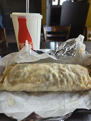 Asada Burrito + Limonade