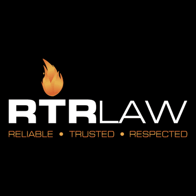 Law firm logo for RTRLAW