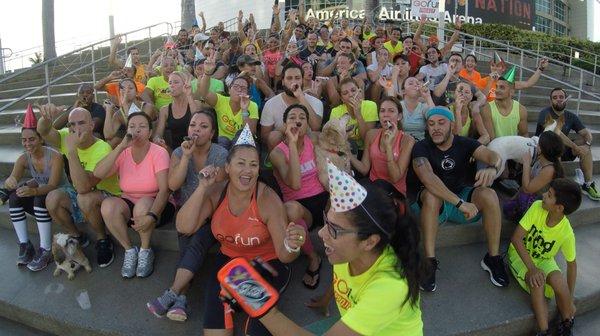 •Arena Stairs Workout Wed 6:20AM •Brickell Group Runs: Mon+Fri 6:15AM, Mon+Wed 7:00PM •OCR Workout Sun 9:00AM