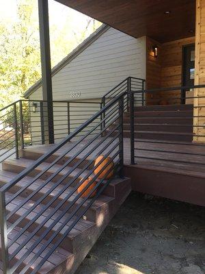 Custom railings in North Boulder