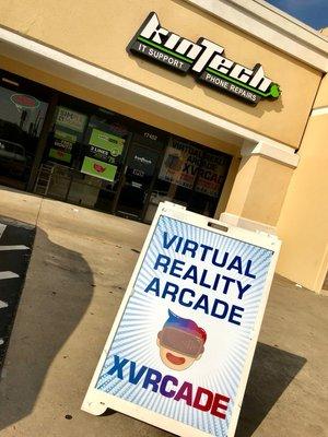 XVRcade located inside Kintech