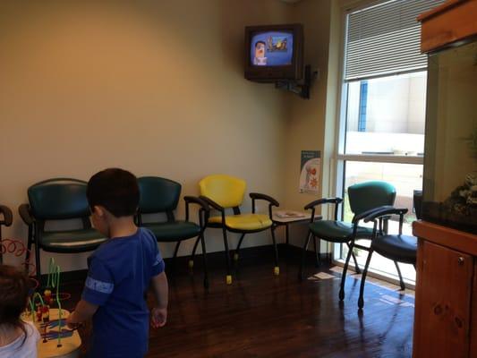 Waiting room for sick patients