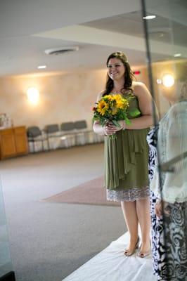 added length to bridesmaid dress