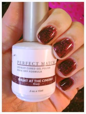 Night at the Cinema (gel polish)