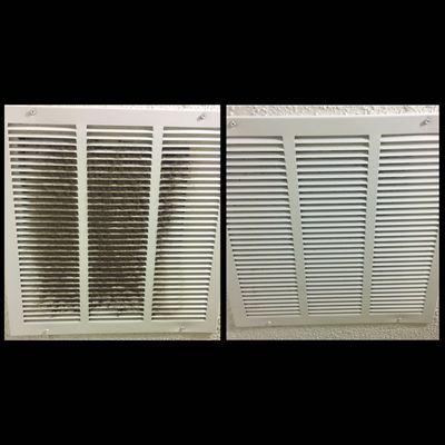 Before And After Picture Of Service Provided By The Real Deal Cleaning Service