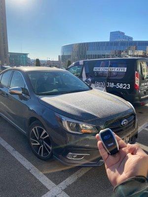 2019 Subaru Legacy All Keys Lost