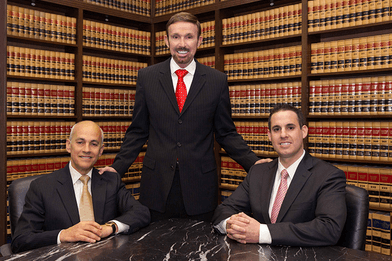 Partners Stephen Klarich (left), Paul Wallin (center), and Matthew Wallin (right)