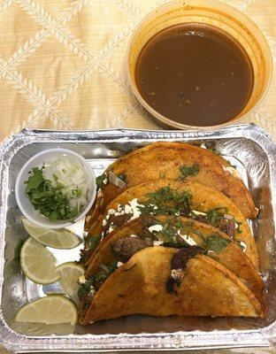 Birria tacos