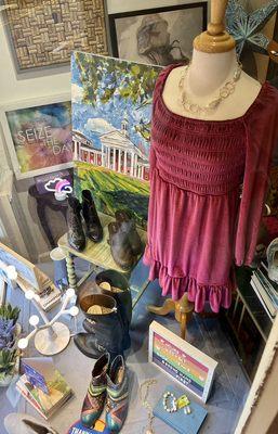 Apparel, accessories, art & antiques and so, so much more when you step through the door...