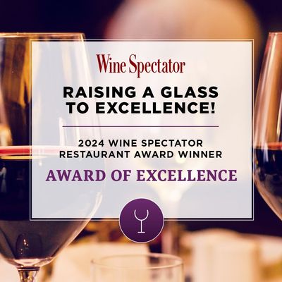 The Hub at Weston has been honored for its outstanding wine program in @wine_spectator's 2024 Restaurant Awards.