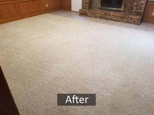 Clean carpet