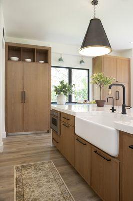 Modern Kitchen Remodel. Neutral. Thermador Appliances. Dura Supreme Custom Cabinets