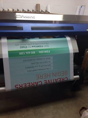 Banner printing. Awesome quality!