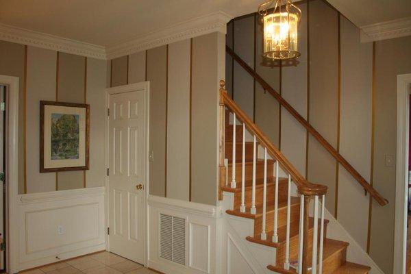 Striped Foyer in Henrico