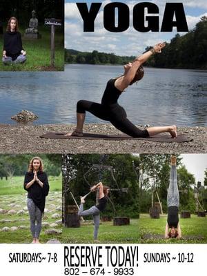 Yoga with Charlotte in POL Garden