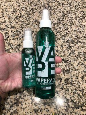 VapErase available for cleaning your windows!