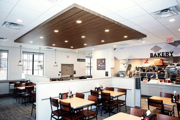 Dessert Bar and Dining Area