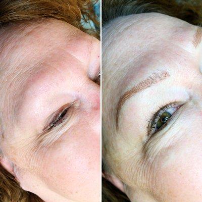 Microbladed eyebrows can make you look years younger!