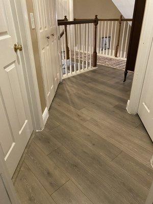 Luxury Vinyl Flooring upstairs