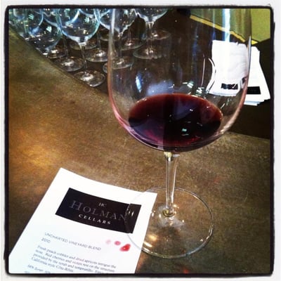 A customer marked their favorite wine with a wine drop. What's your favorite Uncharted Wine?