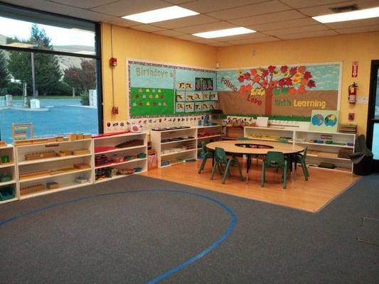 3 - 4 year old classroom