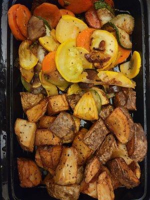 Veggies with potatoes