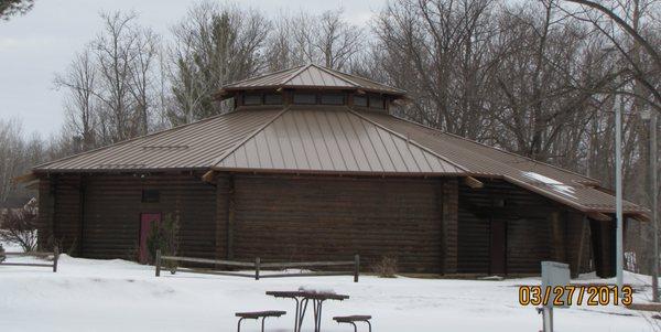 Mille Lacs Band of Ojibwe Ceremonial Center Sandstone