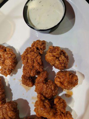 Honey old bay boneless wings