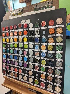 So many paint colors!