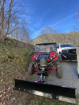 UTV and truck