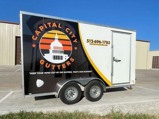 trailer wrap commercial vehicle wraps austin texas car wrap graphic design graphics guys gooseneck trailer wrap spot graphics striping wrap