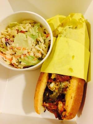 The Cubana torta with their homemade slaw. Mmmmmmmm.