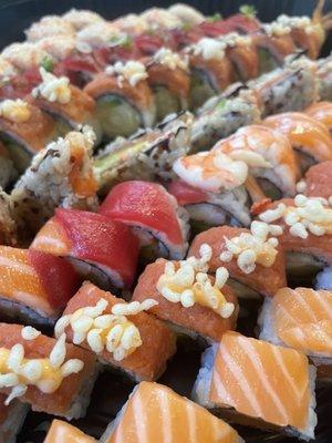 Sushi platter