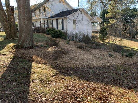 Mulch spreading