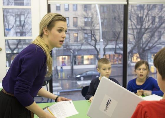 4th Grade Common Core Class at our Bway Office