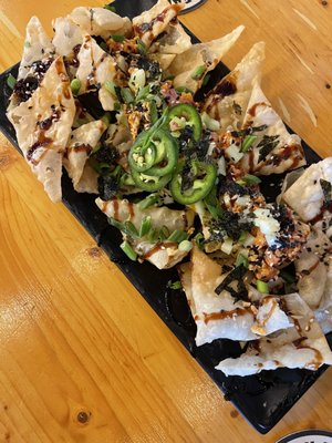 Ahi Nachos