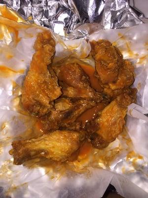 5 Hot Wings (spicy)