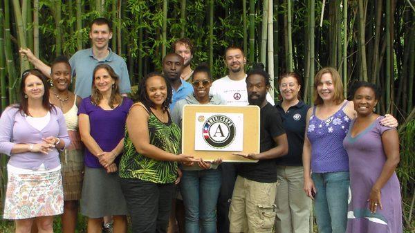 CMM AmeriCorps members at 2013 Retreat