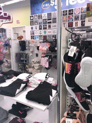 Women's clothing, bras and shoes